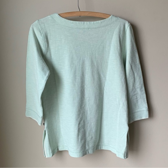 New T by Talbots V neck tassel front sweater - Picture 2 of 7